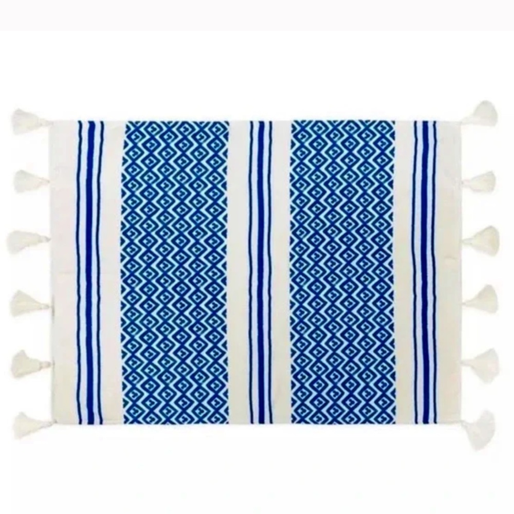 Disney Blue and White Summer Throw- NWT